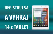 Registruj sa a vyhraj 14x tablet