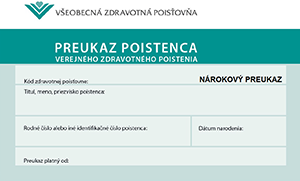 Vzor nárokového preukazu pre cudzincov s poskytnutou doplnkovou ochranou