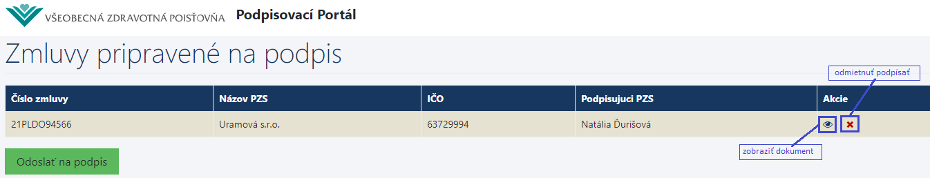 Podpisovací portál